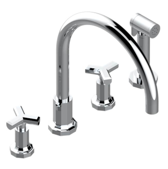 THG Three Hole Kitchen Faucets item G8A-4211/US-H55