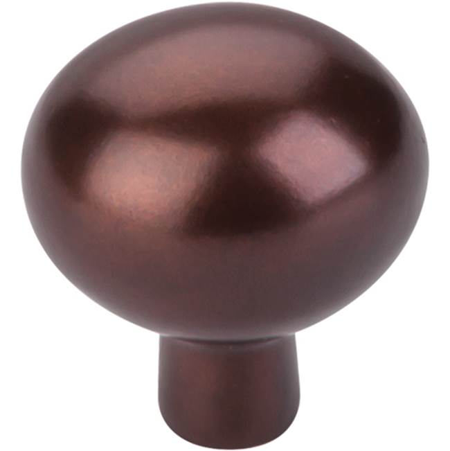 Russell HardwareTop KnobsAspen Large Egg Knob 1 7/16 Inch Mahogany Bronze