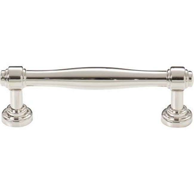 Russell HardwareTop KnobsUlster Pull 3 3/4 Inch (c-c) Polished Nickel