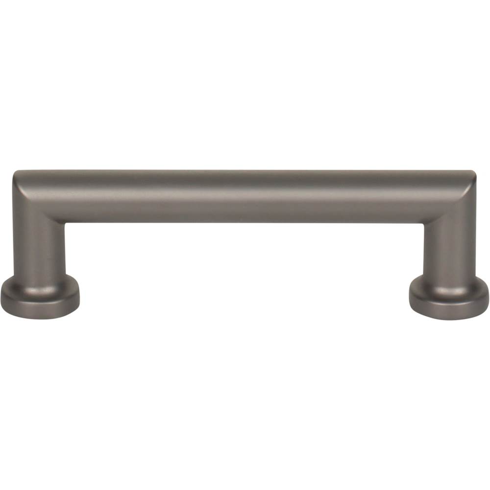 Russell HardwareTop KnobsMorris Pull 3 3/4 Inch (c-c) Ash Gray