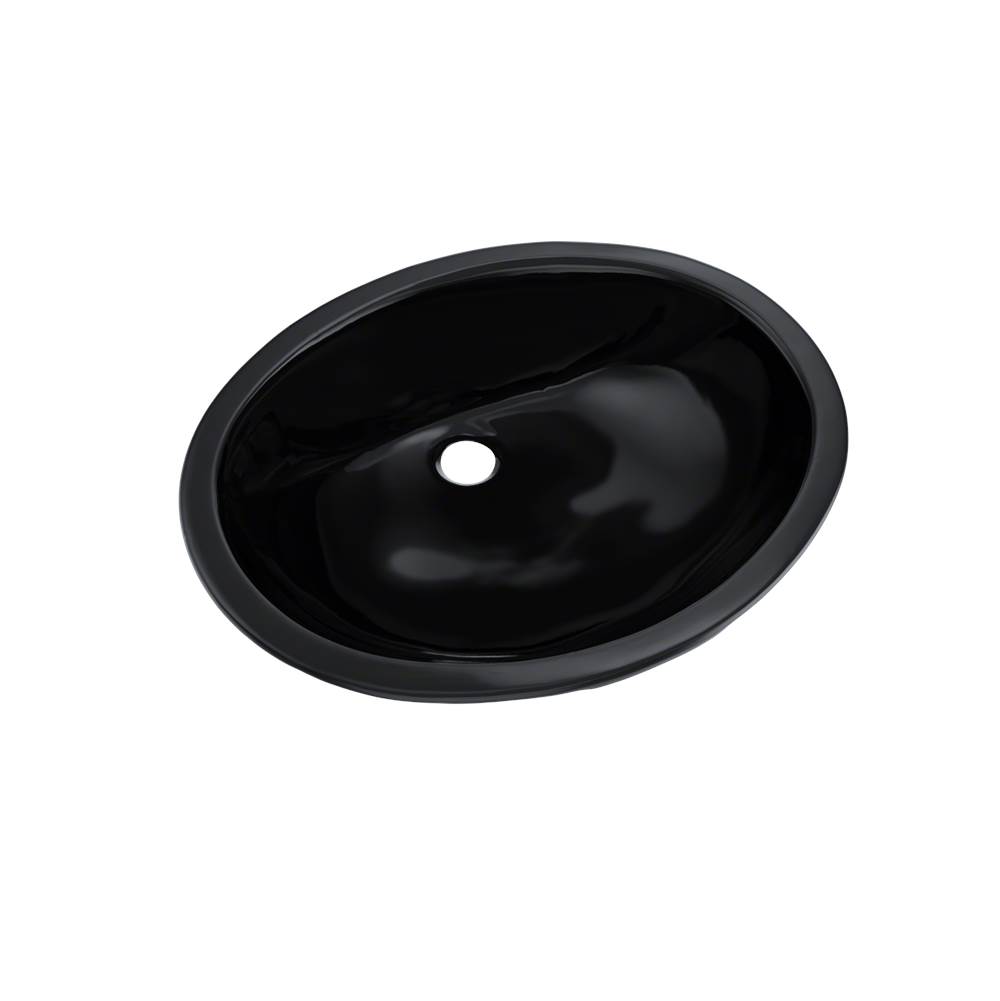 Russell HardwareTOTOToto® Rendezvous® Oval Undermount Bathroom Sink, Ebony