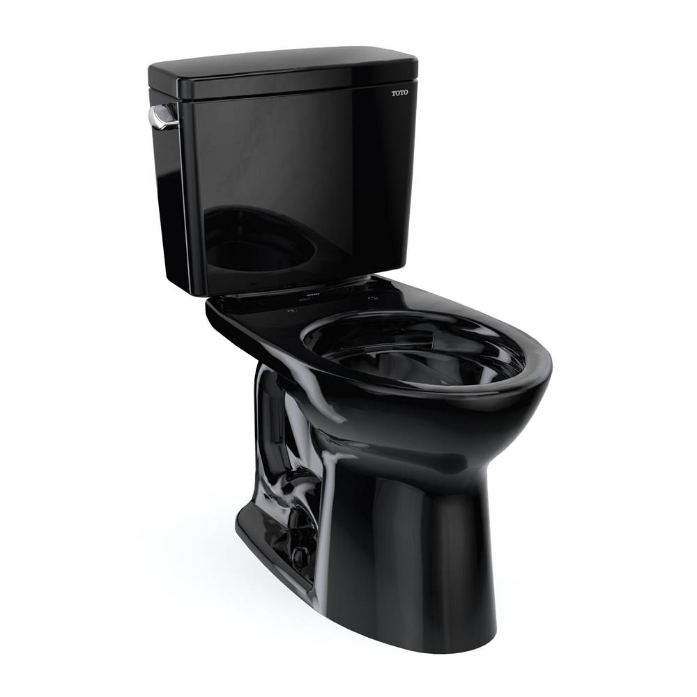 Russell HardwareTOTOToto® Drake® Two-Piece Elongated 1.6 Gpf Tornado Flush® Toilet, Ebony