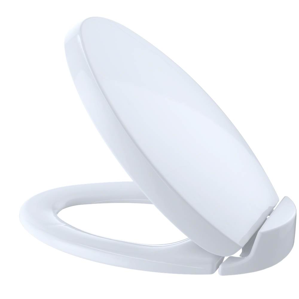 Russell HardwareTOTOToto® Oval Softclose® Non Slamming, Slow Close Elongated Toilet Seat And Lid, Cotton White