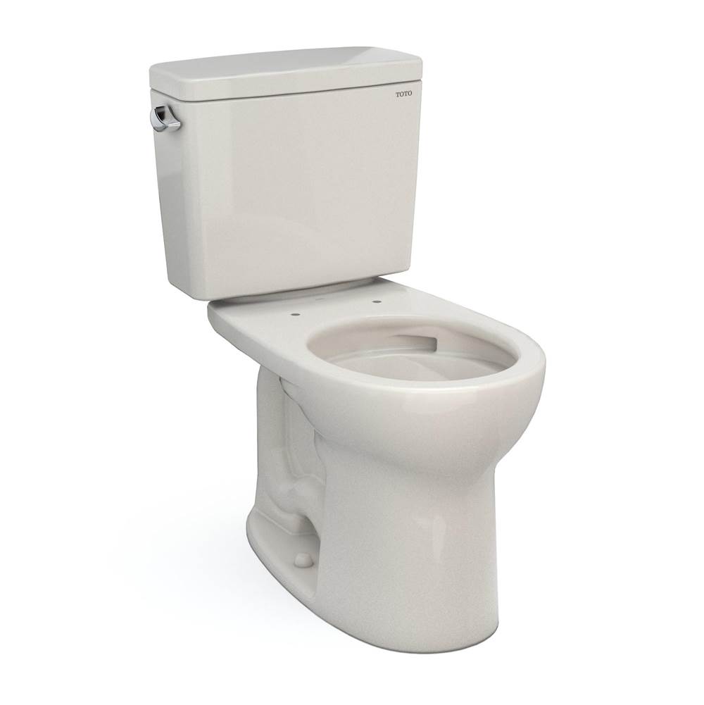 Russell HardwareTOTOToto® Drake® Two-Piece Round 1.6 Gpf Universal Height Tornado Flush® Toilet With Cefiontect®, Sedona Beige