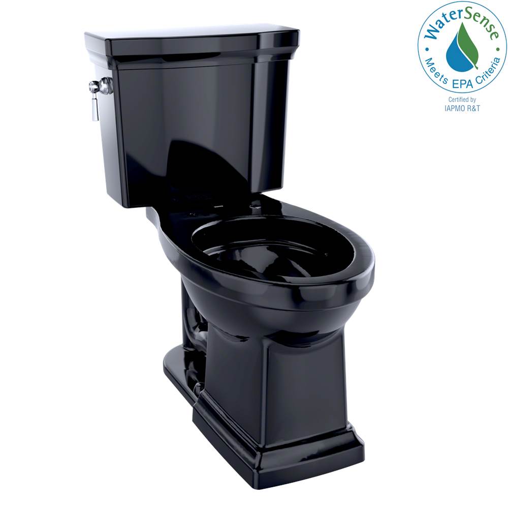 Russell HardwareTOTOToto® Promenade® II Two-Piece Elongated 1.28 Gpf Universal Height Toilet, Ebony