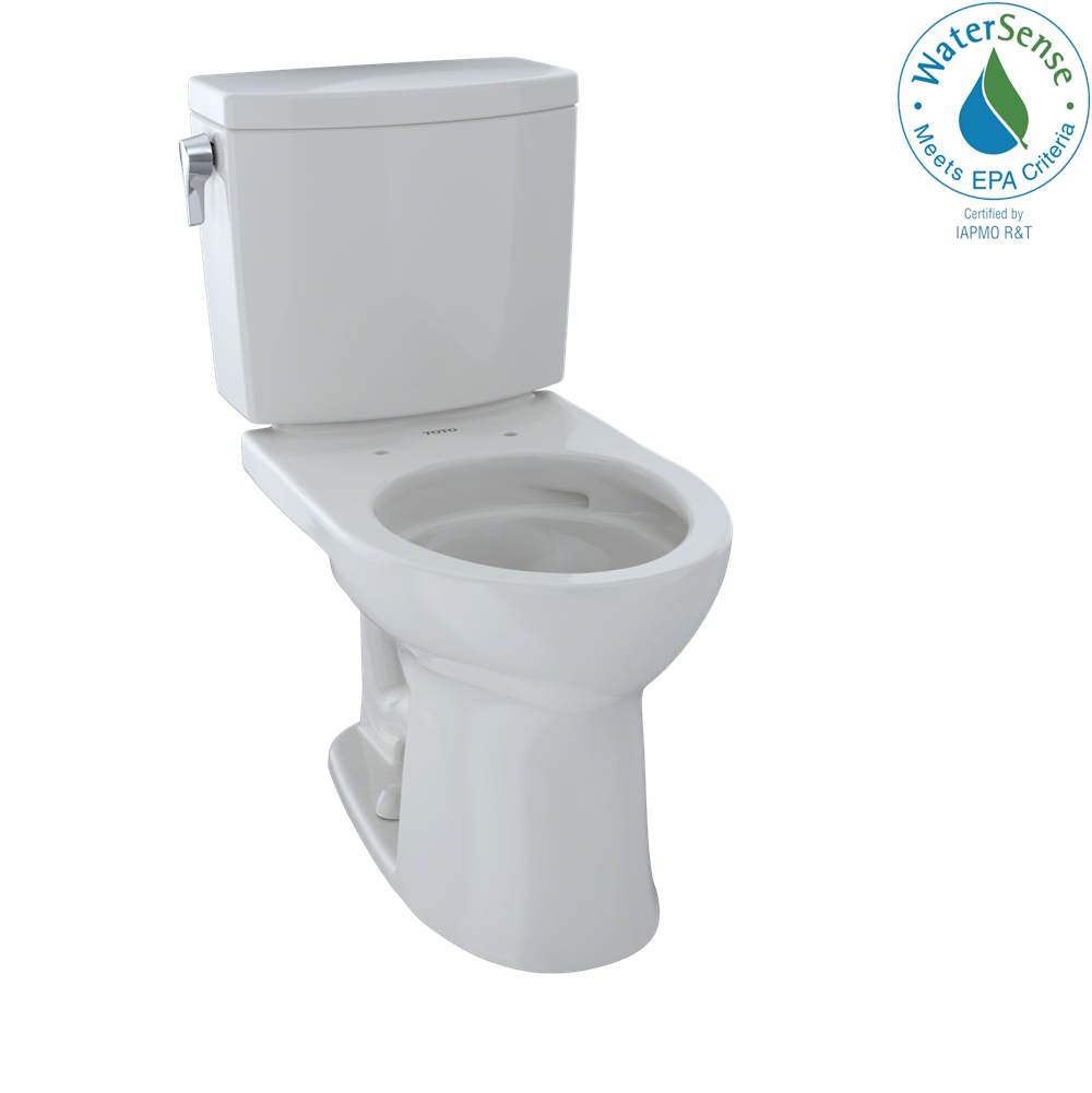 Russell HardwareTOTOToto® Drake® II 1G® Two-Piece Round 1.0 Gpf Universal Height Toilet With Cefiontect, Colonial White