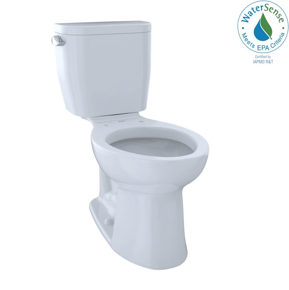 Russell HardwareTOTOToto® Entrada™ Two-Piece Elongated 1.28 Gpf Universal Height Toilet, Cotton White