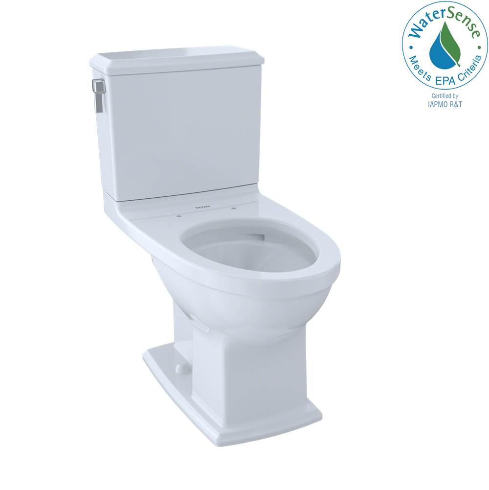Russell HardwareTOTOToto® Connelly® Two-Piece Elongated Dual-Max®, Dual Flush 1.28 And 0.9 Gpf Universal Height Toilet With Cefiontect, Cotton White