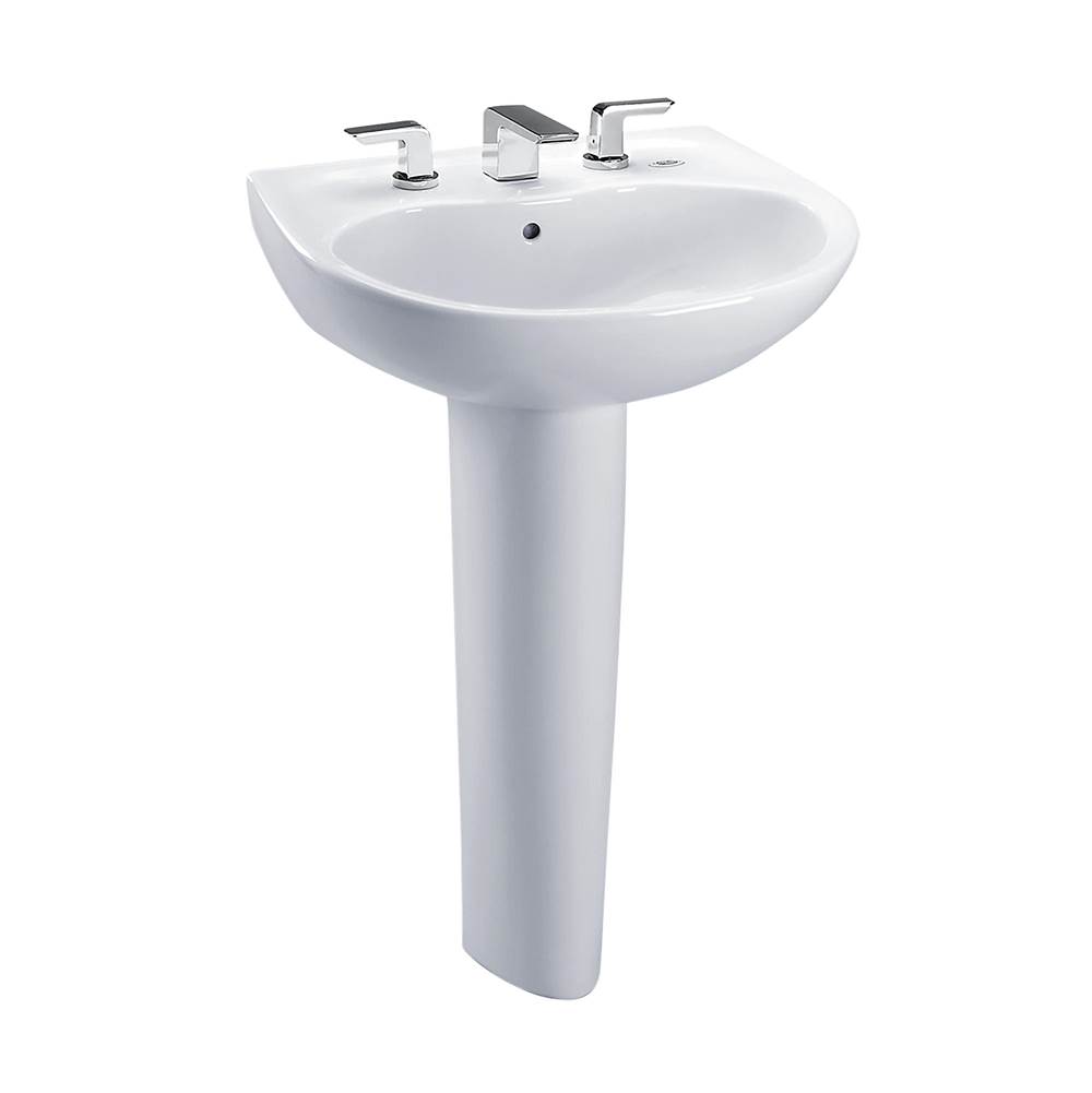 Russell HardwareTOTOSupreme 1-Hole Lav & Ped W/ Cefiontect Glaze -S. Beige