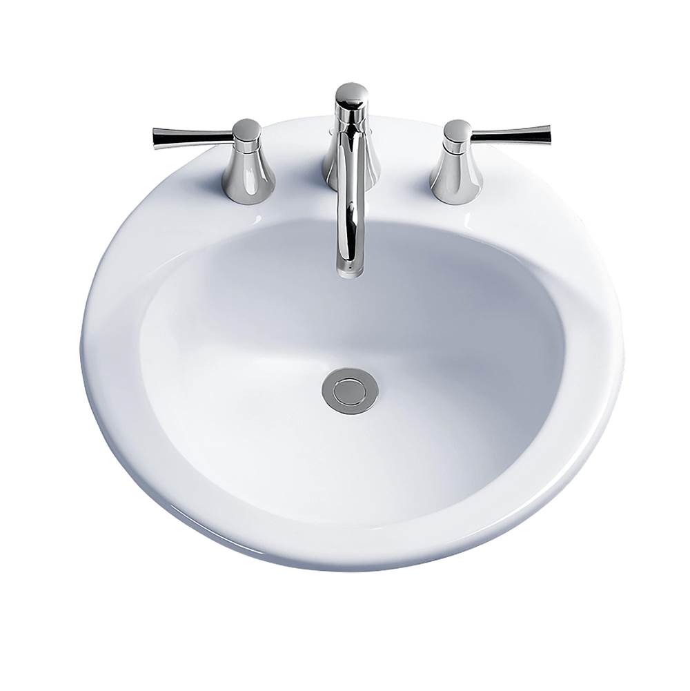 Russell HardwareTOTOUltimate 8'' Ctr S-Rim Ct Lav Colonial White