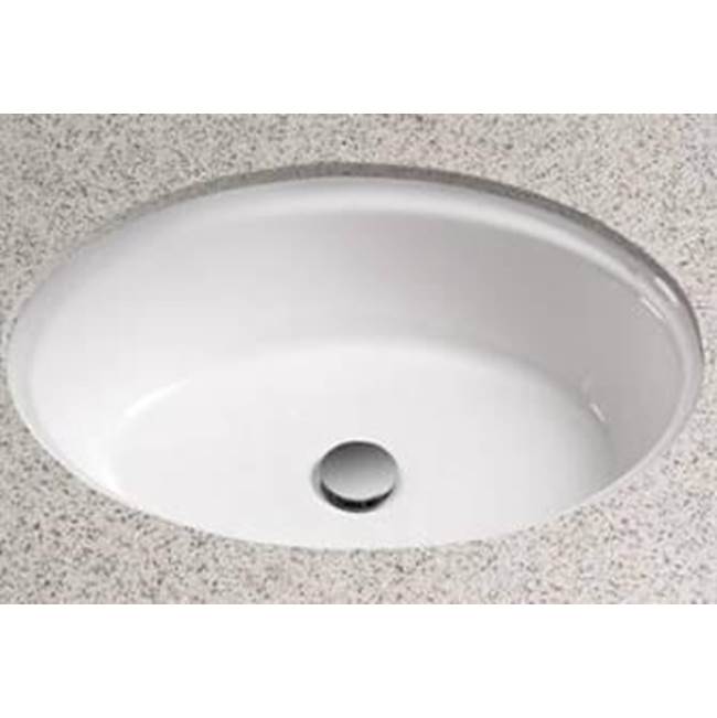 Russell HardwareTOTOToto® Dartmouth® 18-3/4'' X 13-3/4'' Oval Undermount Bathroom Sink, Cotton White