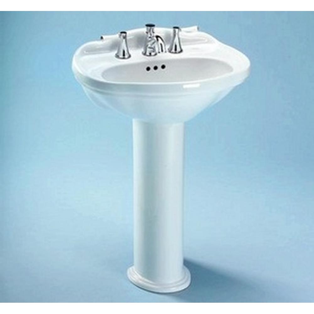 Russell HardwareTOTOWhitney Pedestal Lavatory 4'' Center Hole - Cotton