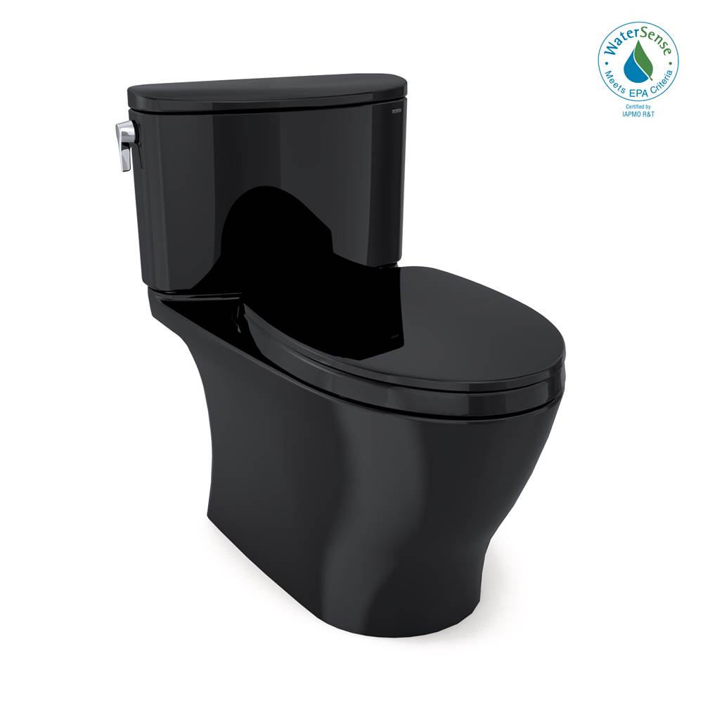 Russell HardwareTOTOToto® Nexus® 1G® Two-Piece Elongated 1.0 Gpf Universal Height Toilet With Ss124 Softclose Seat, Washlet+ Ready, Ebony