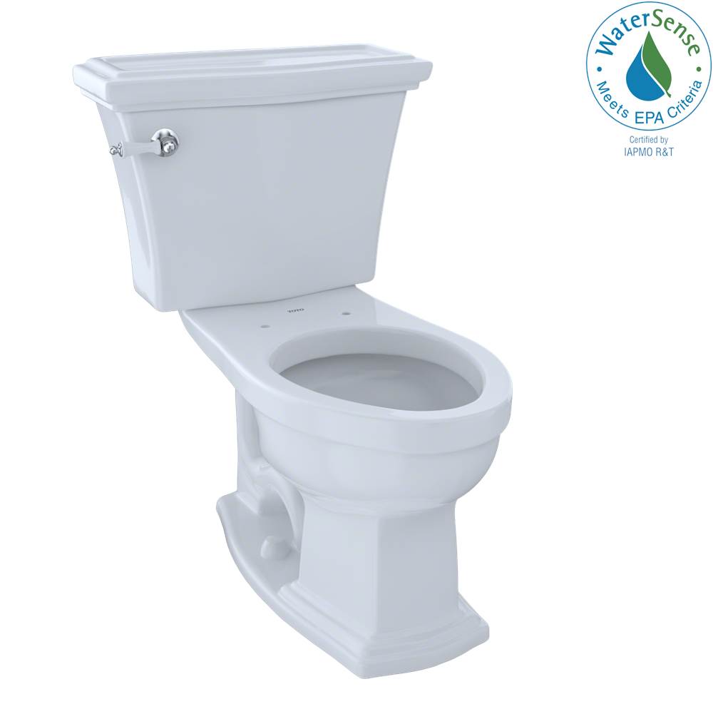 Russell HardwareTOTOToto® Eco Clayton® Two-Piece Elongated 1.28 Gpf Universal Height Toilet, Cotton White