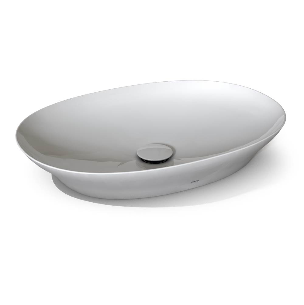 Russell HardwareTOTOToto® Kiwami® Oval 24 Inch Vessel Bathroom Sink With Cefiontect®, Clean Matte
