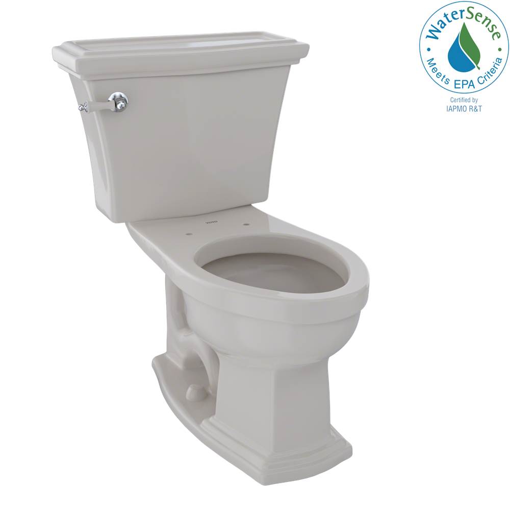 Russell HardwareTOTOToto® Eco Clayton® Two-Piece Elongated 1.28 Gpf Universal Height Toilet, Sedona Beige