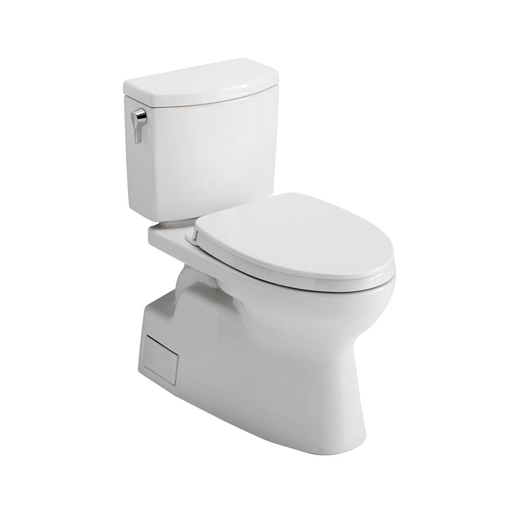Russell HardwareTOTOToto® Vespin® II 1G Two-Piece Elongated 1.0 Gpf Universal Height Toilet With Cefiontect And Ss124 Softclose Seat, Washlet+ Ready, Cotton White