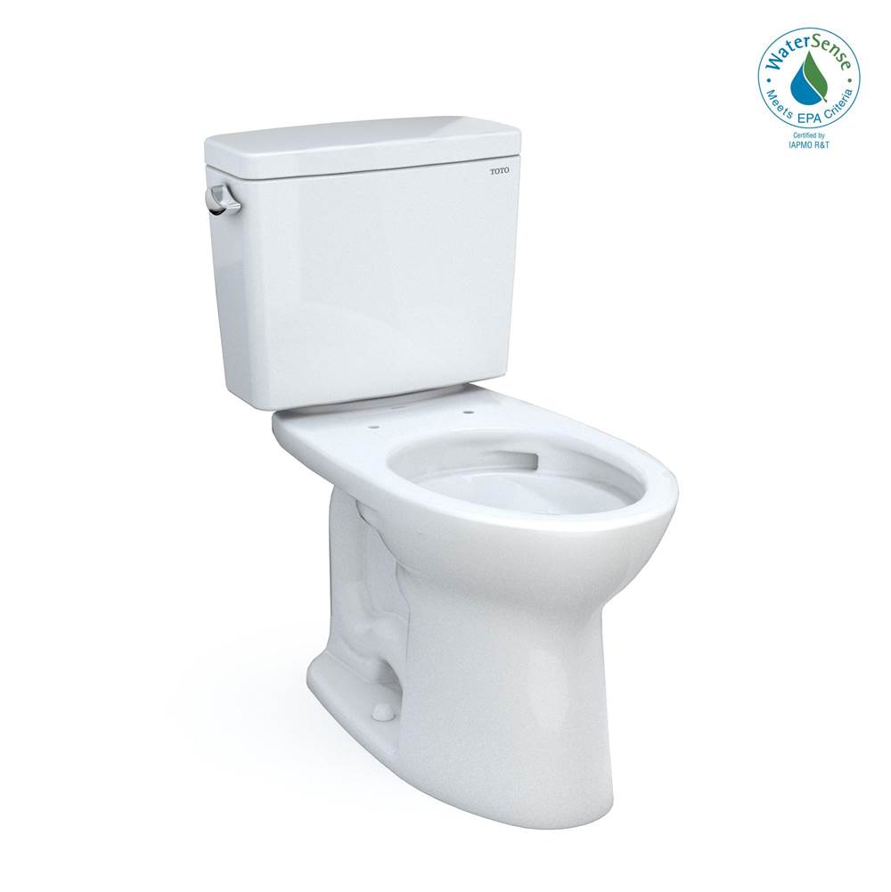 Russell HardwareTOTOToto® Drake® Two-Piece Elongated 1.28 Gpf Universal Height Tornado Flush® Toilet With Cefiontect®, Cotton White