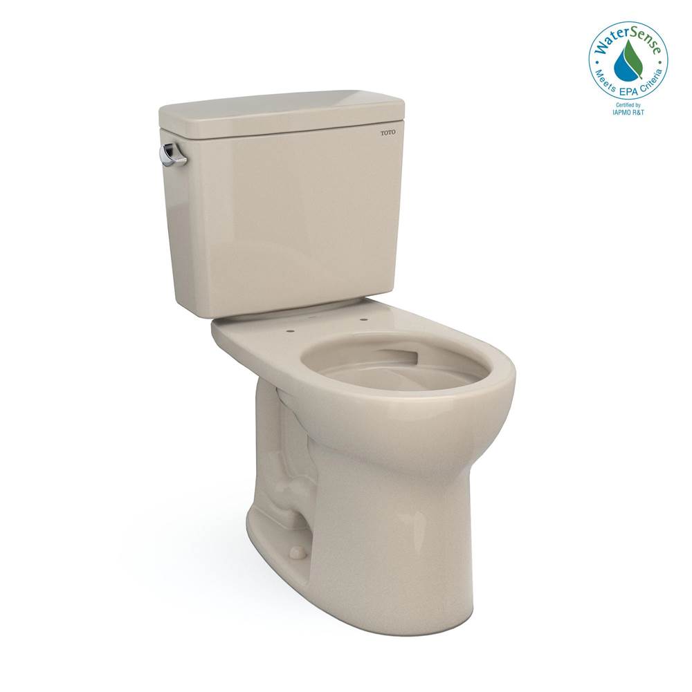 Russell HardwareTOTOToto® Drake® Two-Piece Round 1.28 Gpf Universal Height Tornado Flush® Toilet With Cefiontect®, Bone