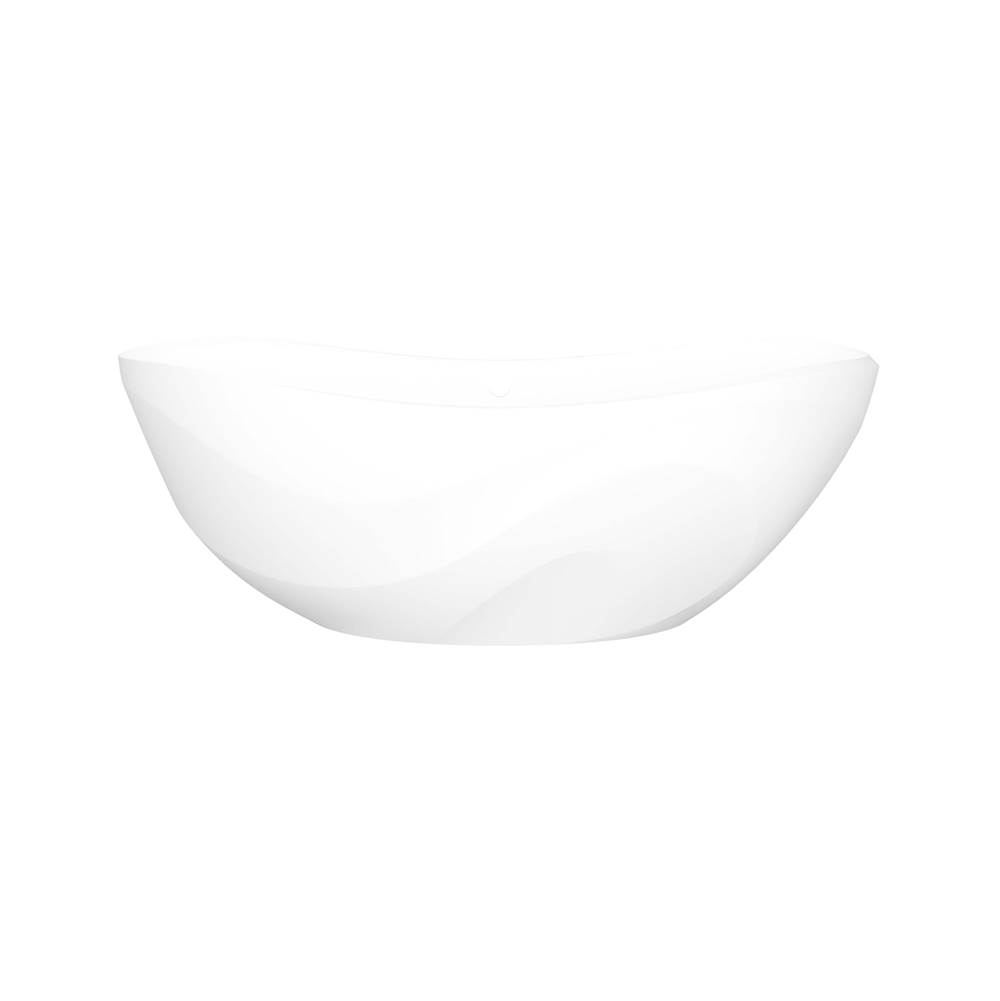 Russell HardwareVictoria + AlbertSeros™ 65'' X 30'' Freestanding Soaking Bathtub With Curved Rim