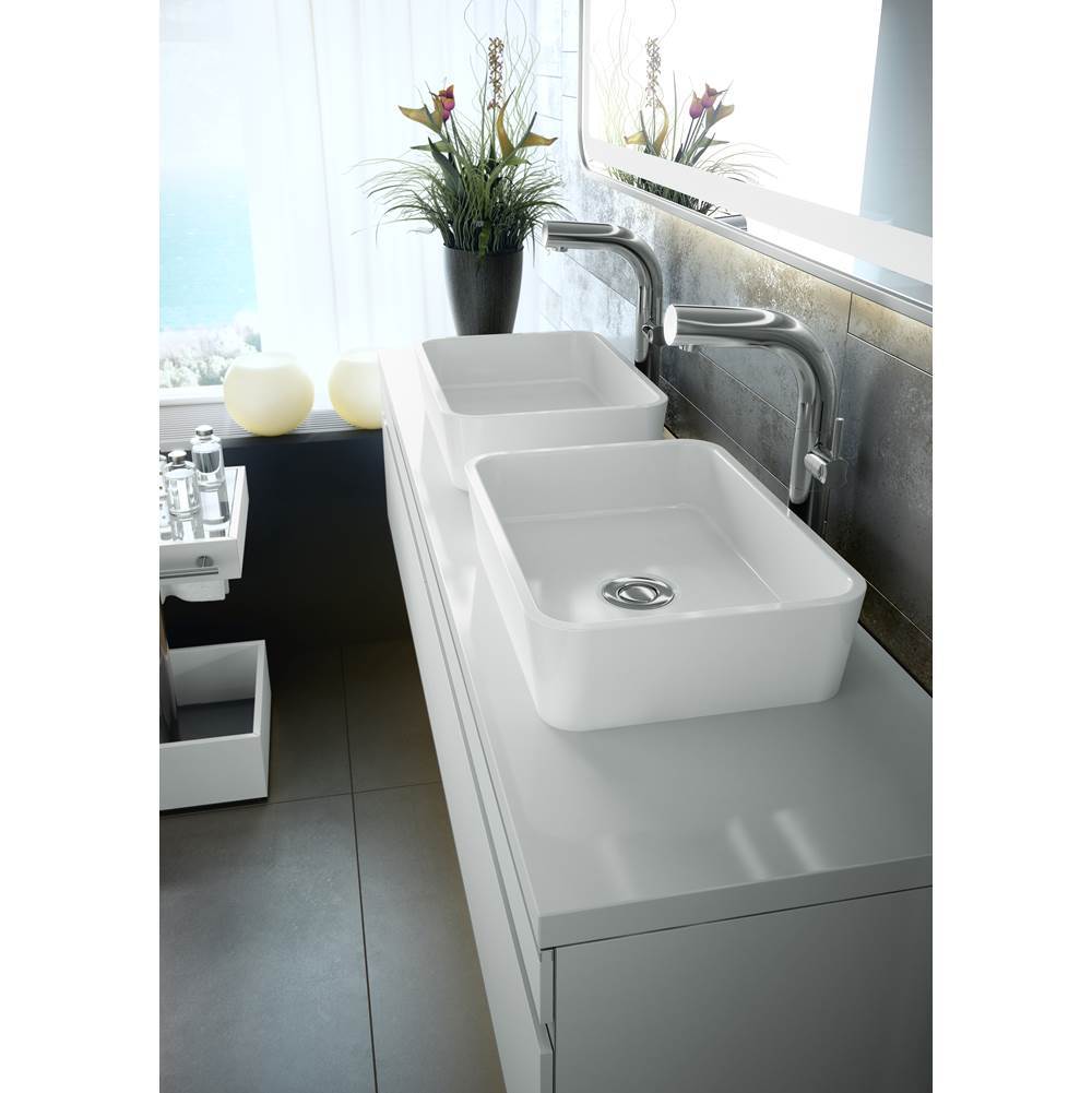 Russell HardwareVictoria + AlbertEdge 18'' x 13'' Rounded Rectangle Vessel Lavatory Sink