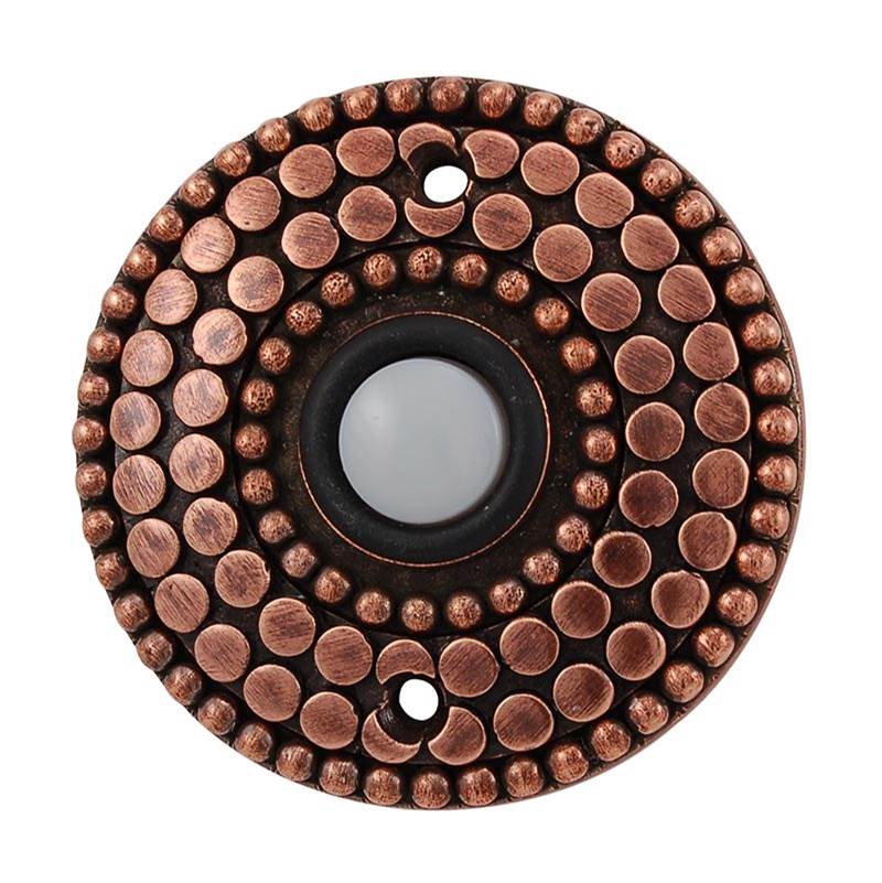 Russell HardwareVicenza DesignsTiziano, Doorbell, Antique Copper
