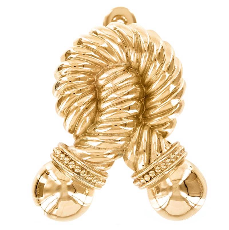 Russell HardwareVicenza DesignsEquestre, Door Knocker, Rope, Polished Gold