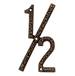 Vicenza Designs - NU12-AB - House Numbers