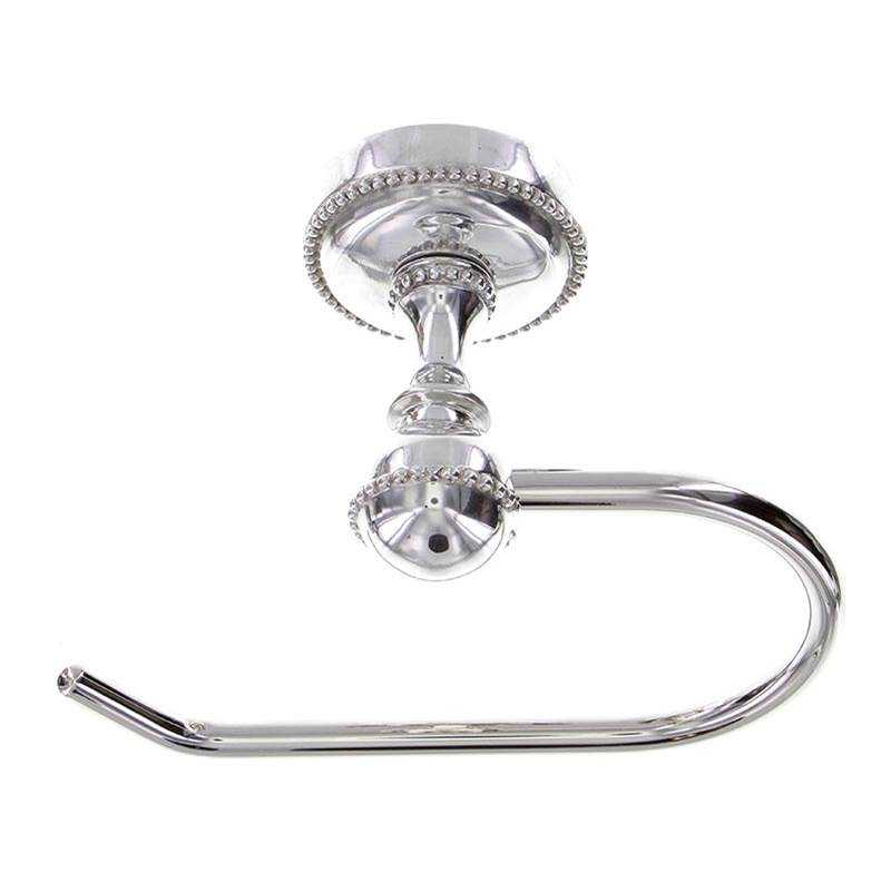 Russell HardwareVicenza DesignsSanzio, Toilet Paper Holder, French, Polished Silver