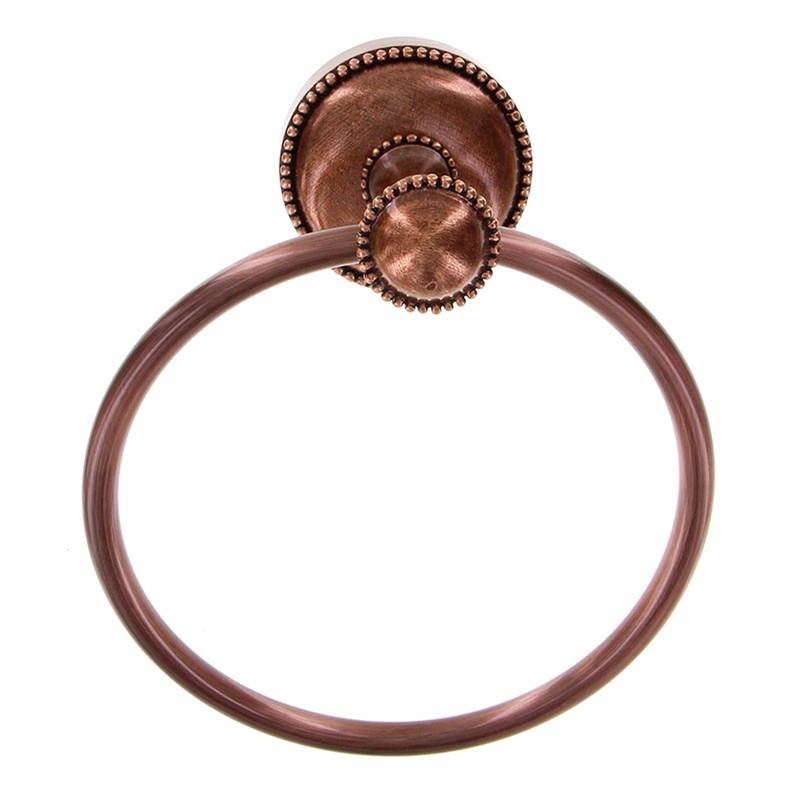 Russell HardwareVicenza DesignsSanzio, Towel Ring, Antique Copper