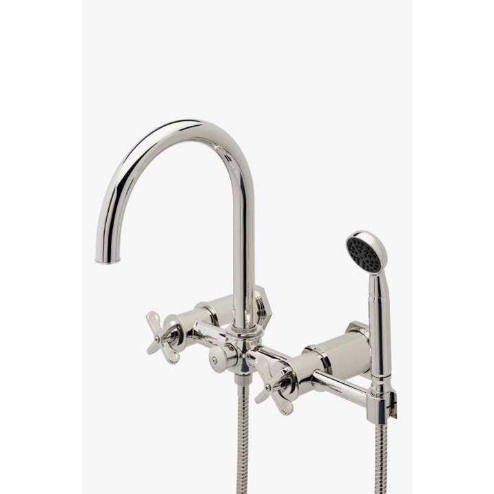 Waterworks Deck Mount Roman Tub Faucets With Hand Showers item 09-78463-17671