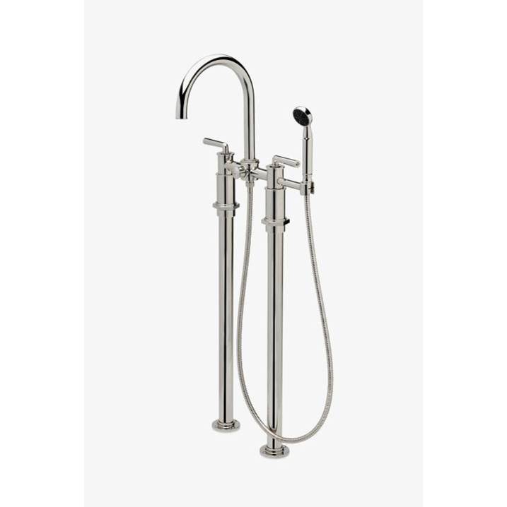 Waterworks Deck Mount Roman Tub Faucets With Hand Showers item 09-79903-51410