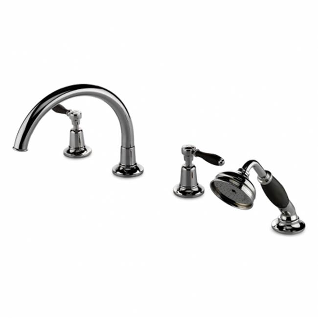 Waterworks Deck Mount Roman Tub Faucets With Hand Showers item 09-12566-17935