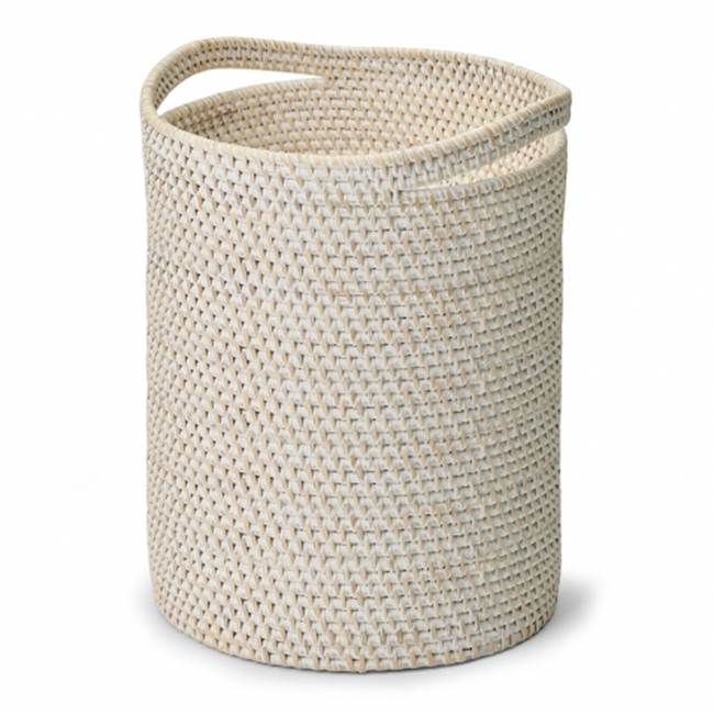 Russell HardwareWaterworksPalm Laundry Basket in White Wash