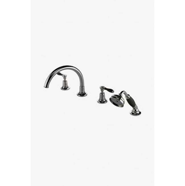 Waterworks Deck Mount Roman Tub Faucets With Hand Showers item 09-20184-16891