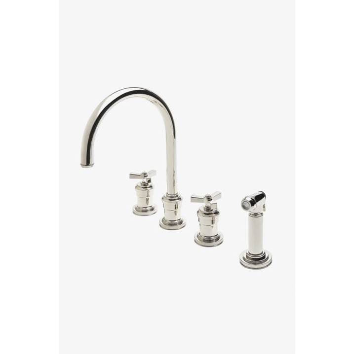 Waterworks Three Hole Kitchen Faucets item 07-73294-89380