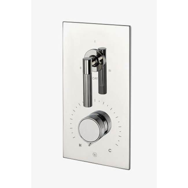 Waterworks Thermostatic Valve Trims With Integrated Diverter Shower Faucet Trims item 05-35291-03519