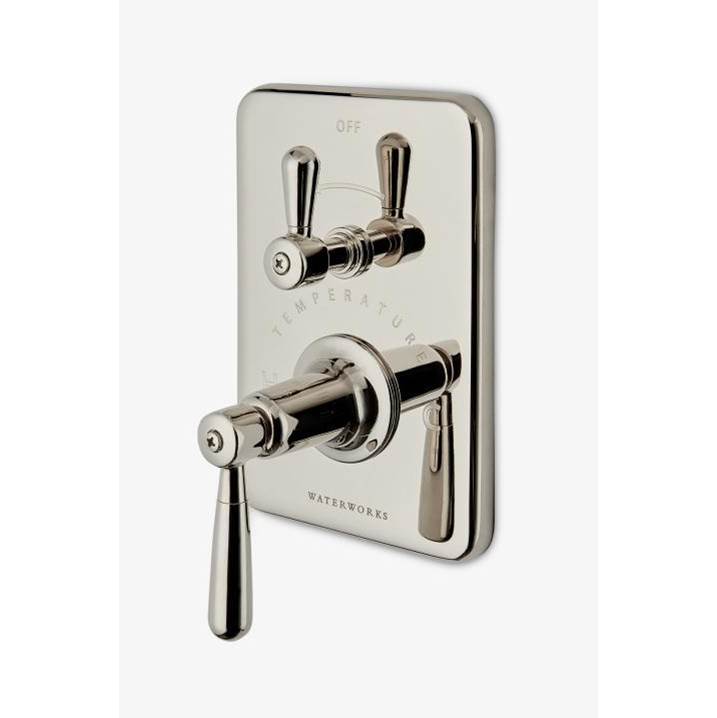 Waterworks Thermostatic Valve Trims With Integrated Diverter Shower Faucet Trims item 05-33663-97436