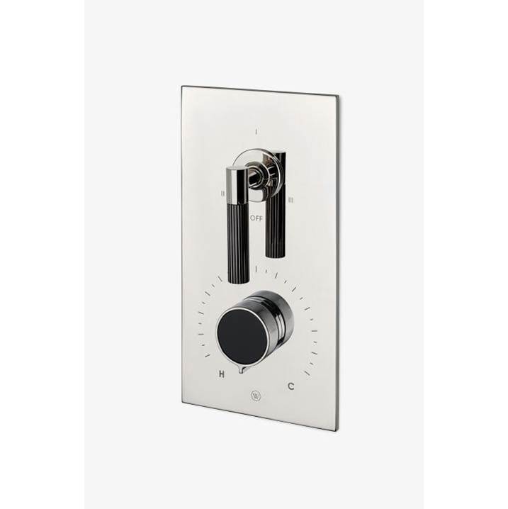Waterworks Thermostatic Valve Trims With Integrated Diverter Shower Faucet Trims item 05-58102-72846