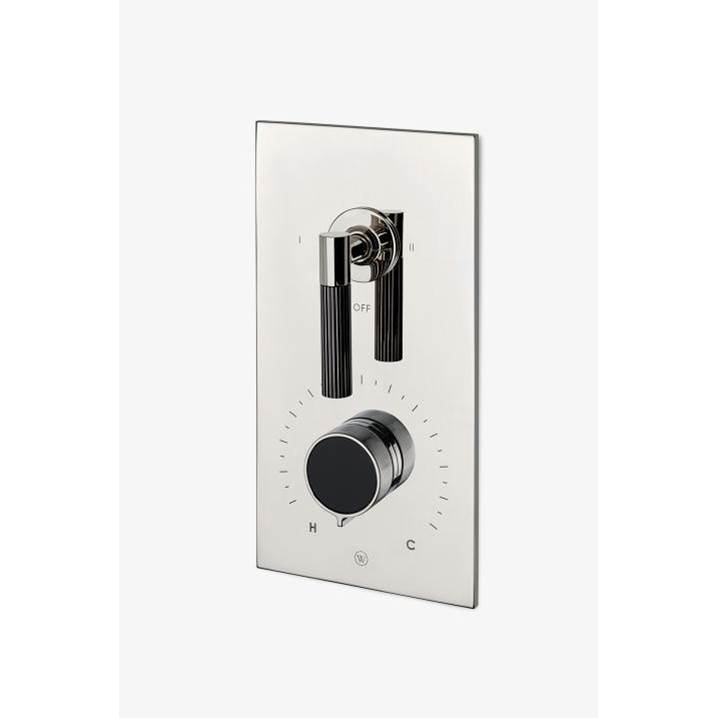 Waterworks Thermostatic Valve Trims With Integrated Diverter Shower Faucet Trims item 05-94918-31006