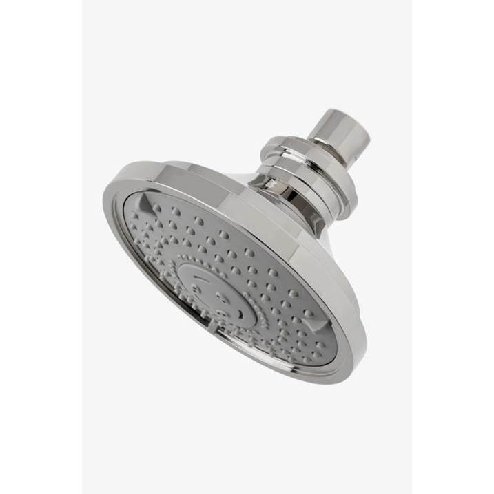 Russell HardwareWaterworksUniversal Transitional 5'' Showerhead with Adjustable Spray in Burnished Brass, 1.75gpm (6.6L/min)