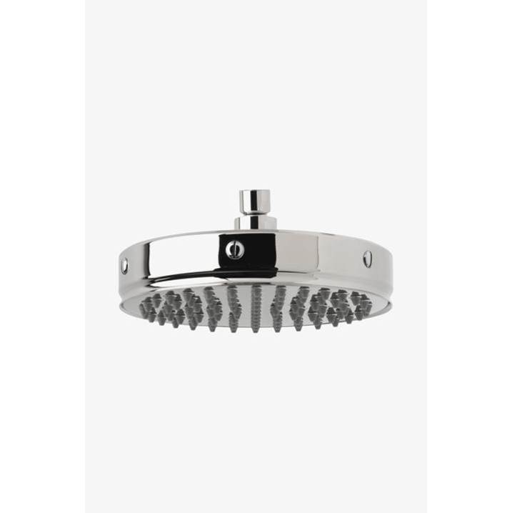 Russell HardwareWaterworksCOMMERCIAL ONLY Universal Specialty 8 1/2'' Rain Showerhead with Exposed Slotted Screws in Matte Chrome, 1.75gpm (6.6L/min)