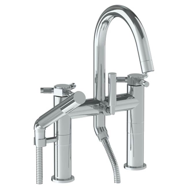 Watermark Deck Mount Roman Tub Faucets With Hand Showers item 111-8.2-SP5-AB