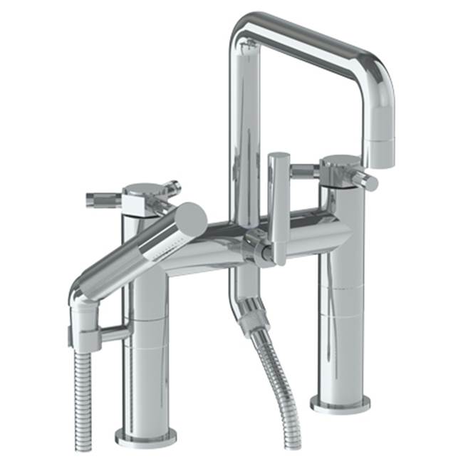 Watermark Deck Mount Roman Tub Faucets With Hand Showers item 111-8.26.2-SP5-SN