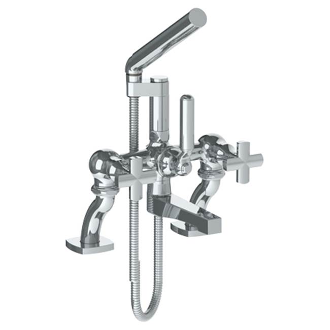 Watermark Deck Mount Roman Tub Faucets With Hand Showers item 125-8.2-BG5-MB