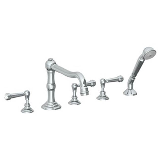 Watermark Deck Mount Roman Tub Faucets With Hand Showers item 206-8.1-S2-RB