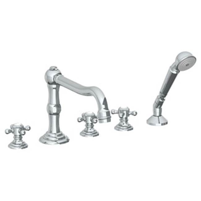 Watermark Deck Mount Roman Tub Faucets With Hand Showers item 206-8.1-V-GM