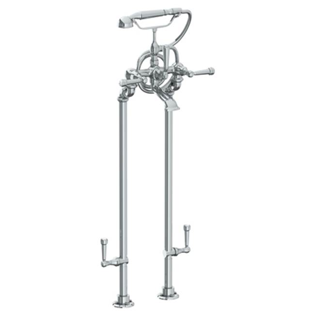 Russell HardwareWatermarkFloor Standing Bath Set with Hand Shower and Shut-Off Valves