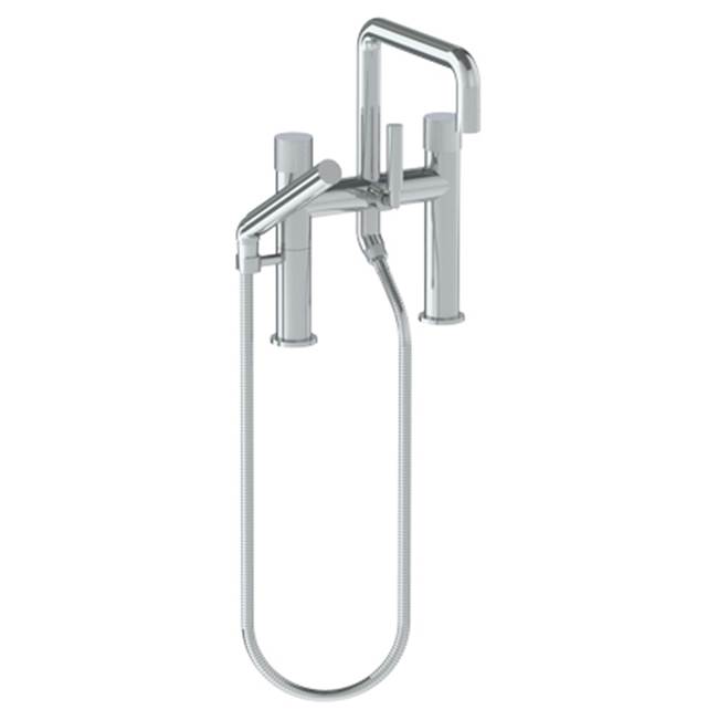 Watermark Deck Mount Roman Tub Faucets With Hand Showers item 22-8.26.2-TIA-PT
