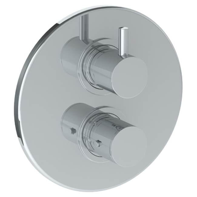 Russell HardwareWatermarkWall Mounted Thermostatic Shower Trim with built-in control, 7 1/2'' dia.